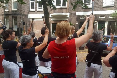 Opening buurtontmoetingsplek De Drie Straatjes Rotterdam 2017